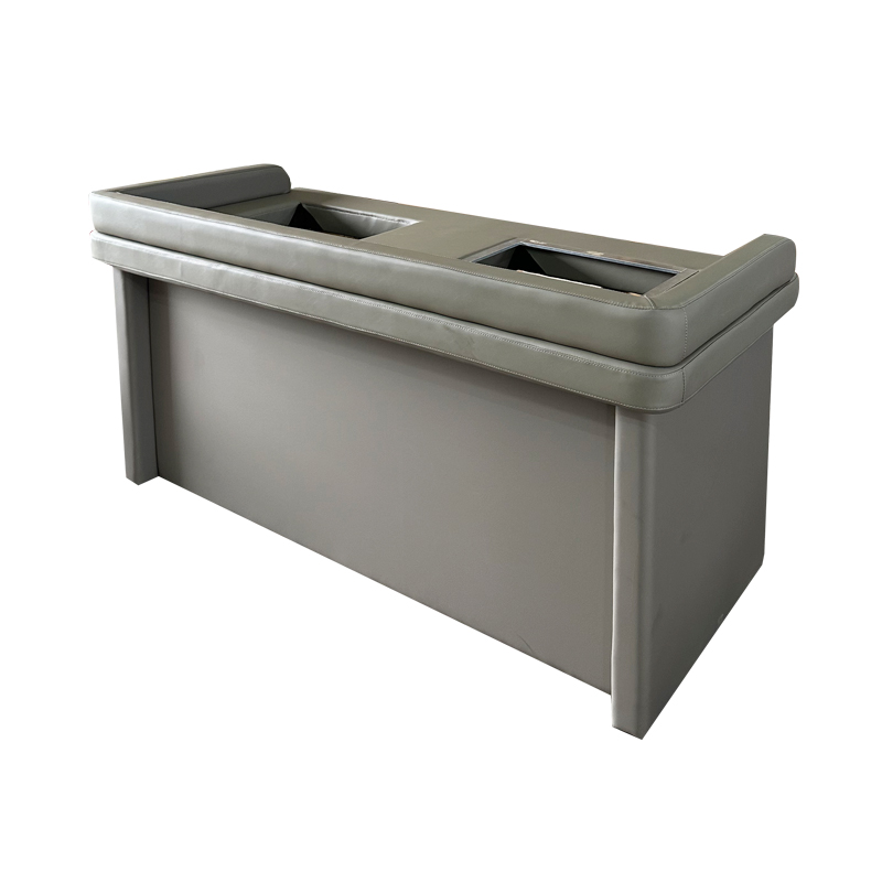 防撞桌-桌面双孔